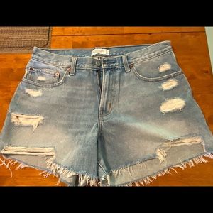 NWOT Abercrombie jean shorts